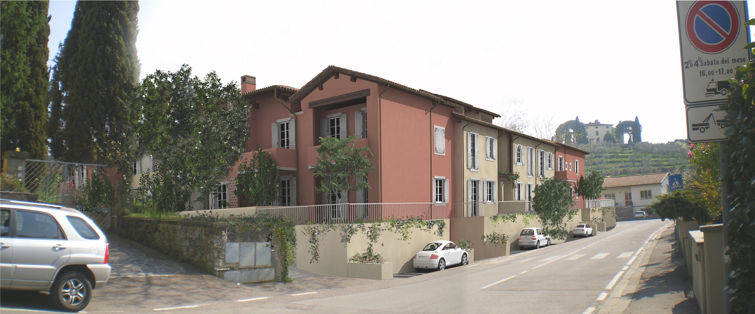 progetto edilizio pulito e armonico, pensato per rispondere alle esigenze abitative moderne