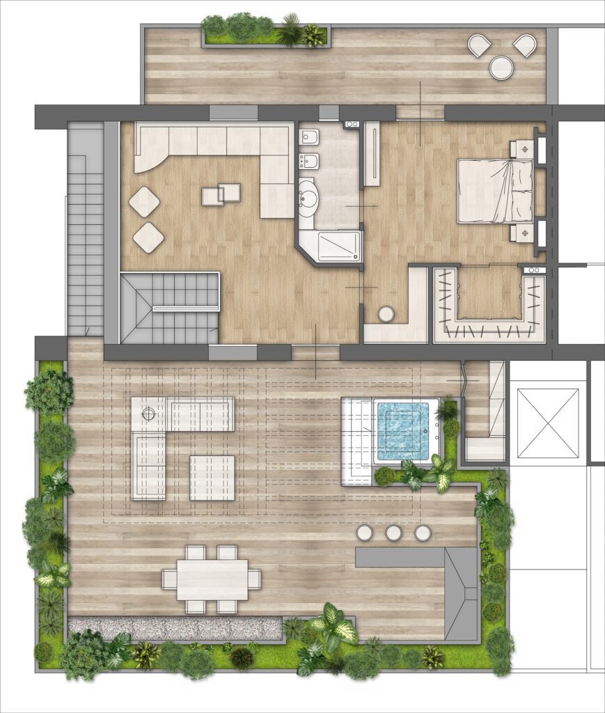 San Michele Le Margherite Appartamento I - Planimetria