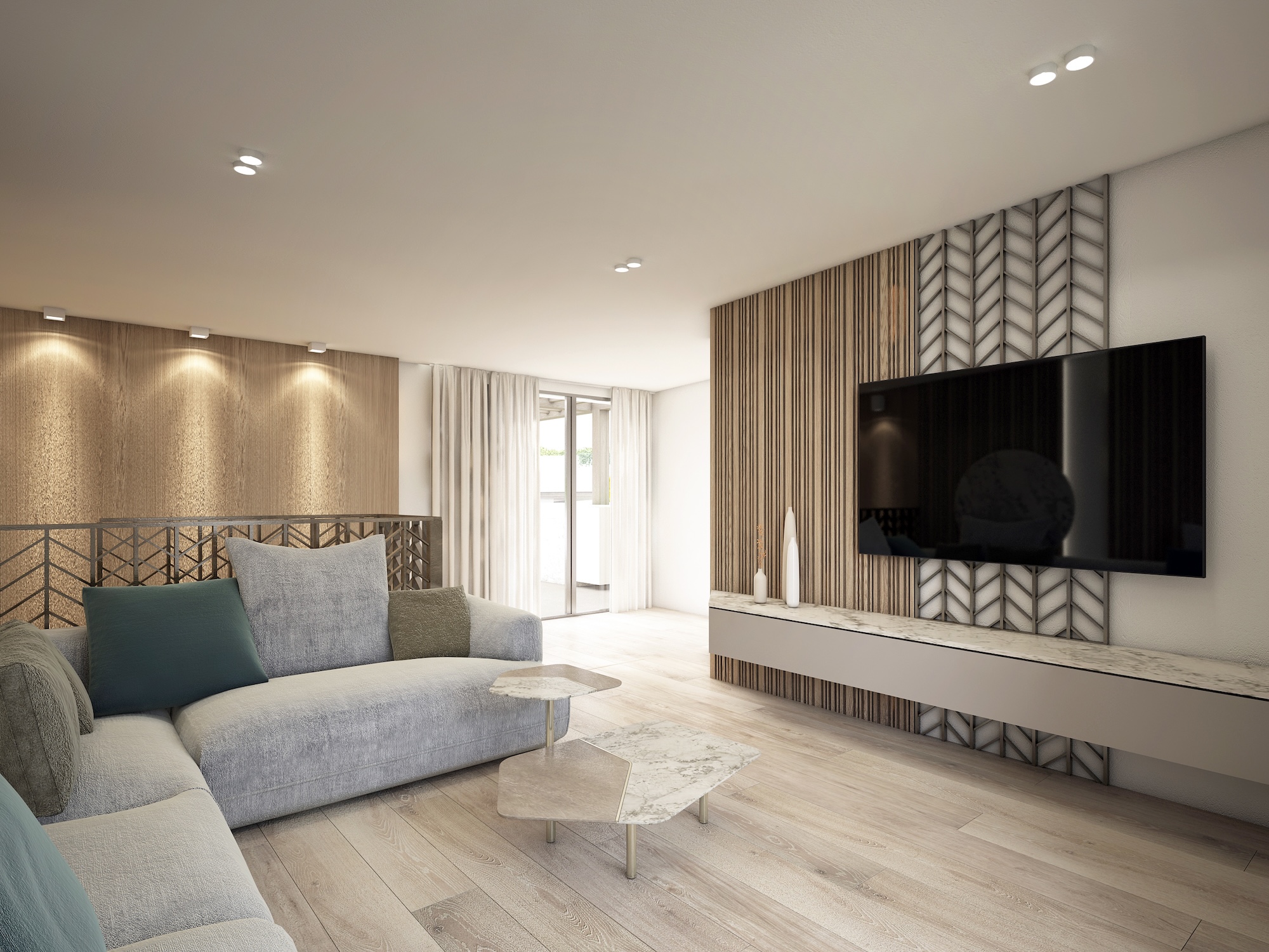 San Michele Le Margherite Appartamento L - Salotto mansarda