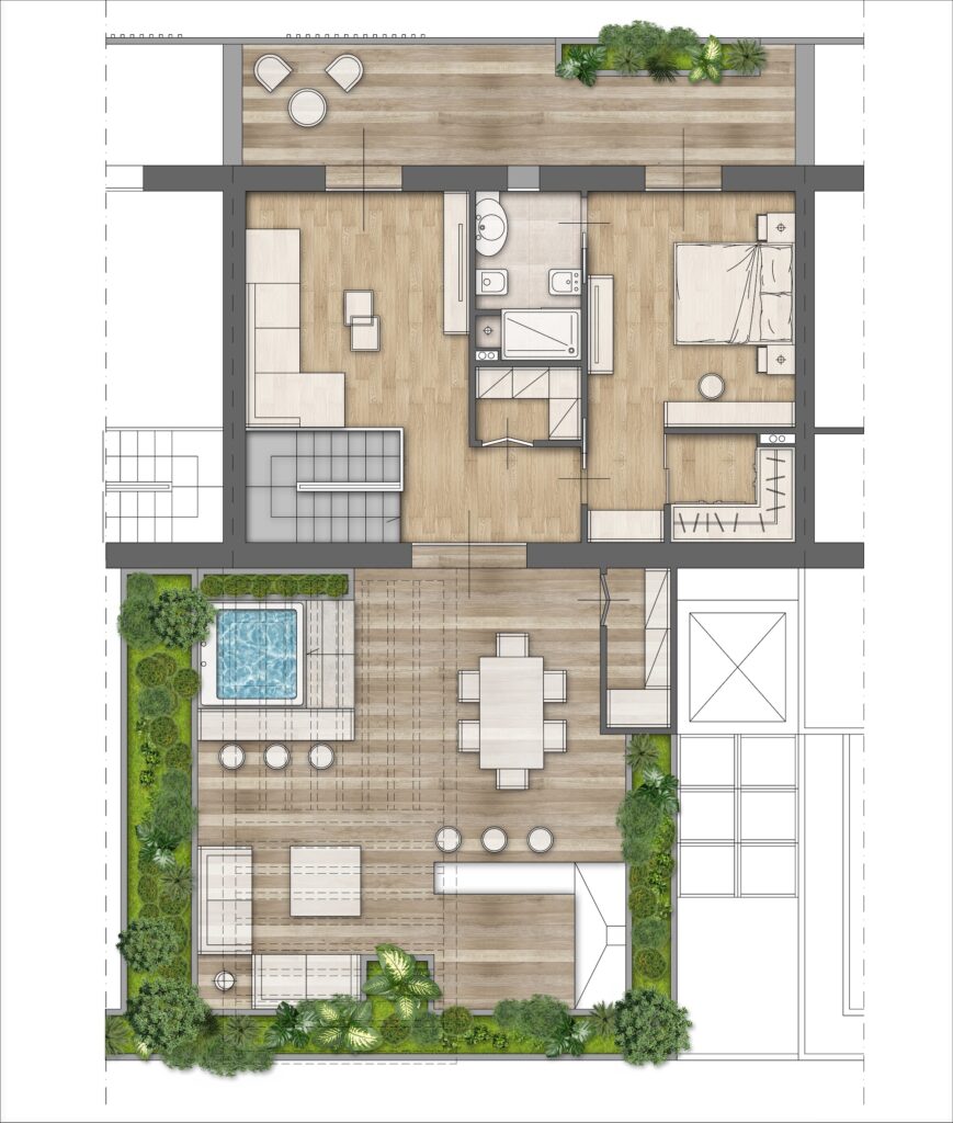 San Michele Le Margherite Appartamento M - Planimetria
