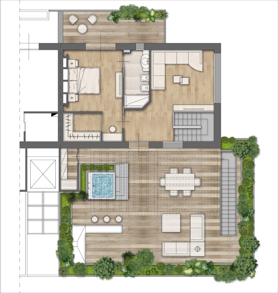 San Michele Le Margherite Appartamento N - Planimetria